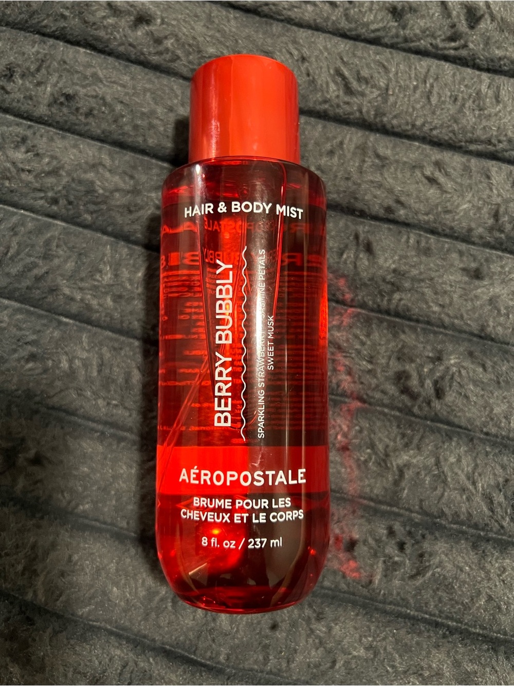 Aeropostale Berry Bubbly Hair & Body Mist — Red